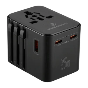Volkano Worldwide Series Travel Adapter PD 25w + QC