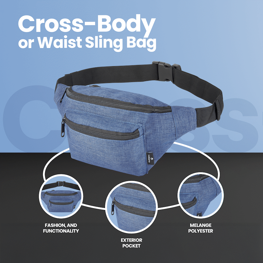 Volkano Apollo Moon Bag Navy - Image 2
