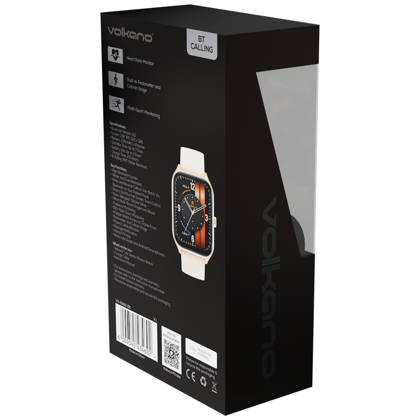 Volkano Life Series Smart Watches - Gold - Image 9