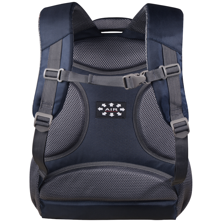 Volkano Orthopaedic Backpack 36l - Navy/Grey - Image 4