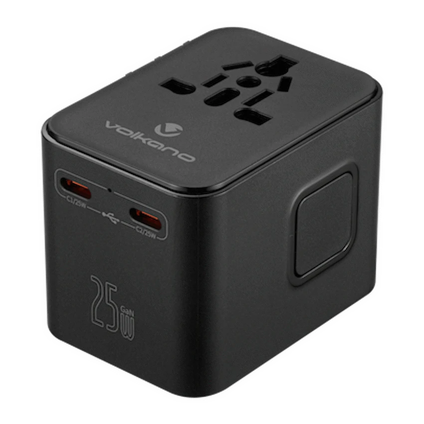Volkano Worldwide Series Travel Adapter PD 25w + QC - Image 3