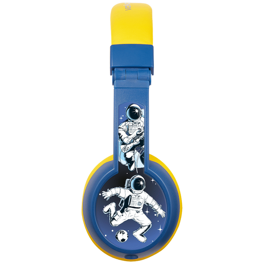 Volkano Sidekick Series Wired Kiddies Headphones with Share Port - Yellow/Blue - Image 41