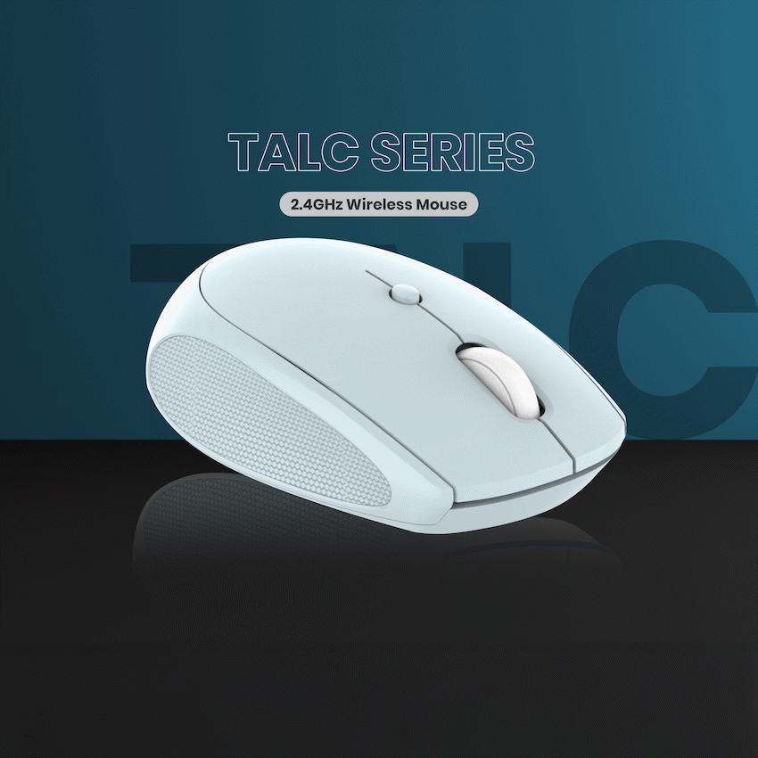 Volkano Talc Wireless Mouse - Blue - Image 12