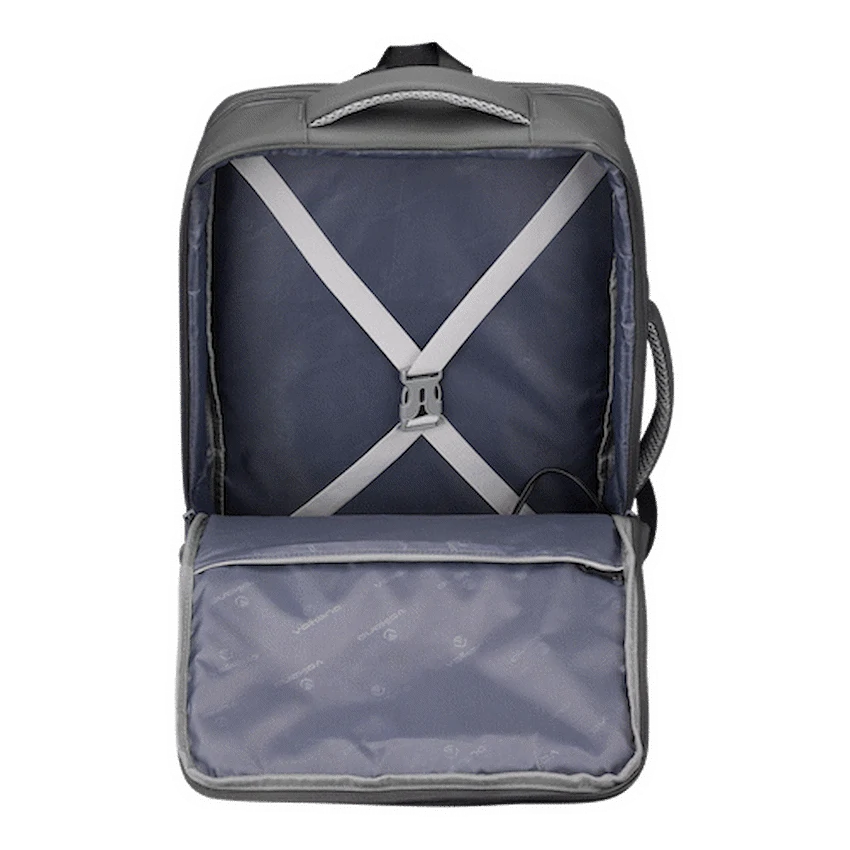 Volkano Under-Seat Traveller Backpack Charcoal - Image 9