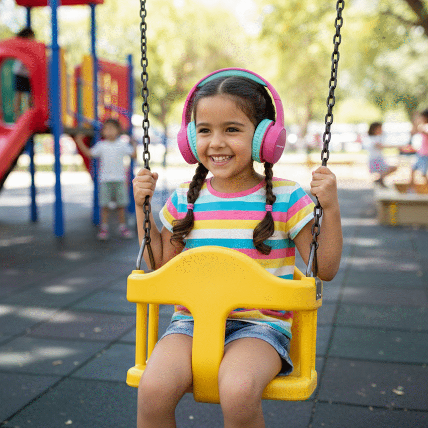 Volkano Kids Atlas Bluetooth Padded Headphones with dB Switch Function - Image 7