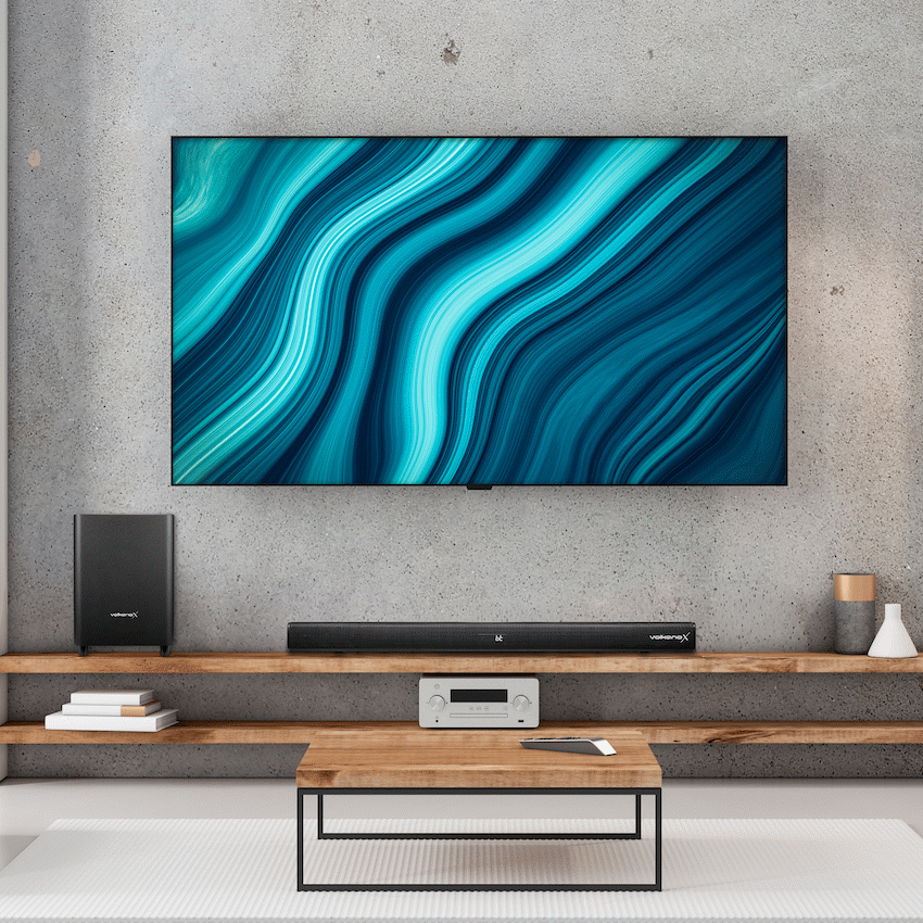 VolkanoX Supersonic 2 Series 2.1 200w Soundbar System with Wireless Subwoofer - Black - Image 8