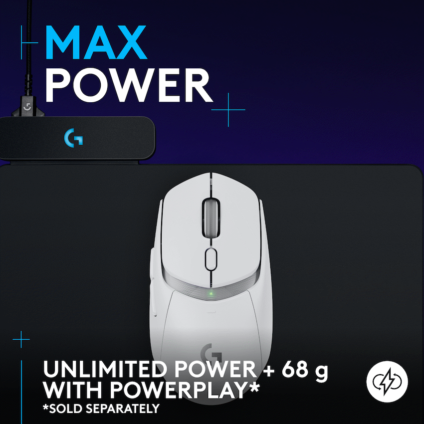 Logitech(R) G309 Lightspeed Wireless Mouse - White - Image 10