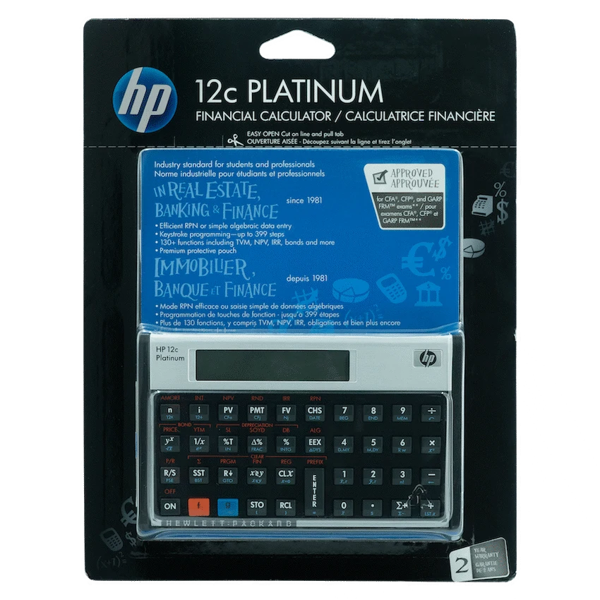 HP 12C Platinum Financial Calculator (Algebraic or RPN) - Image 11