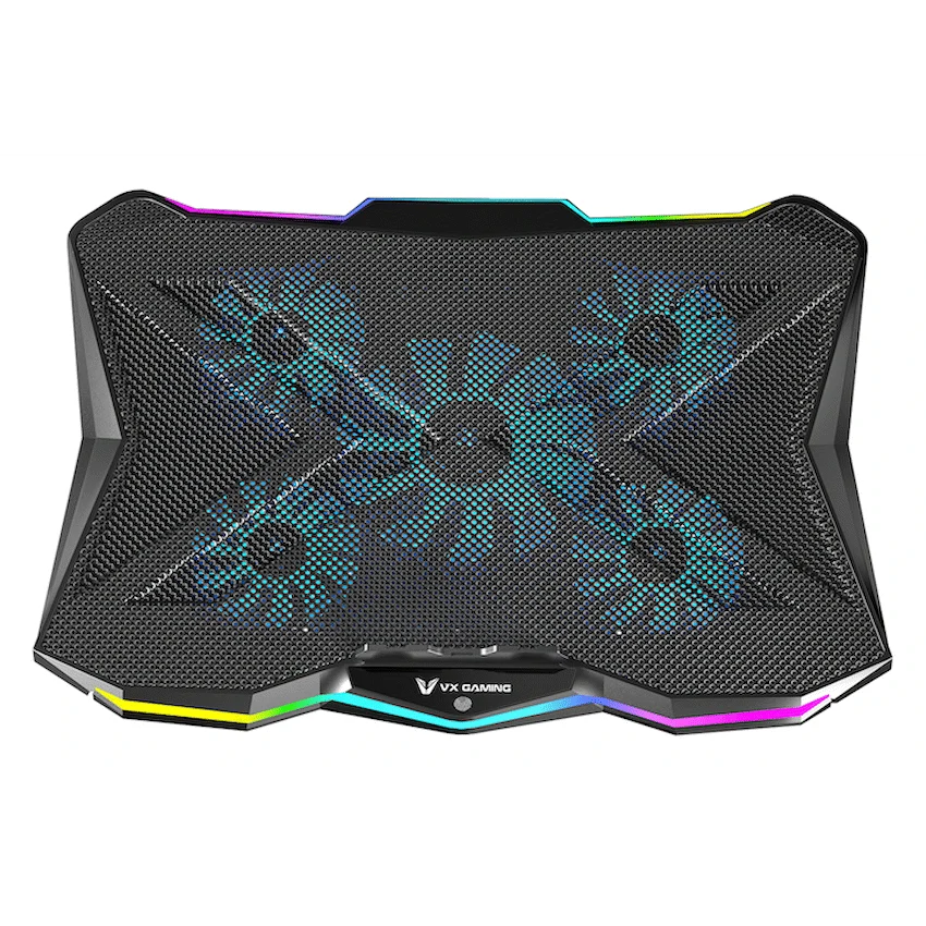 VX Gaming Boreas Series 5-Fan 17" Notebook Cooling Stand - Image 10