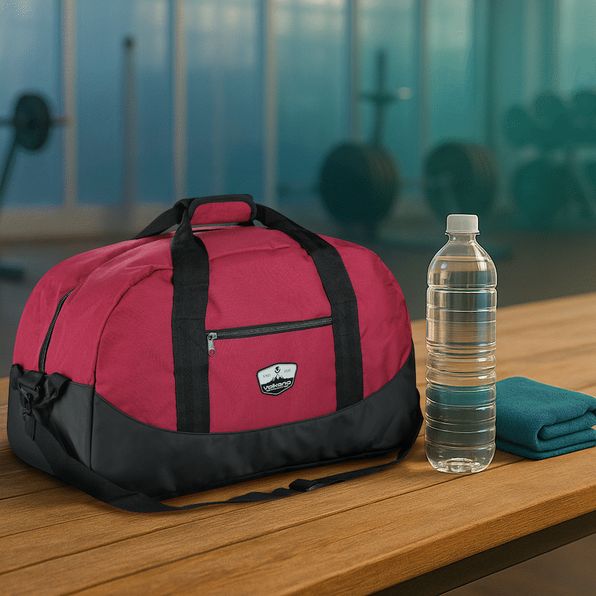 Volkano Notties Weekender Duffle 50l - Red/Black - Image 14