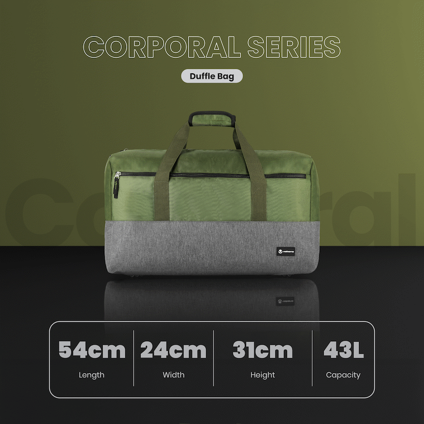 Volkano Corporal 43l Duffle - Khaki - Image 7