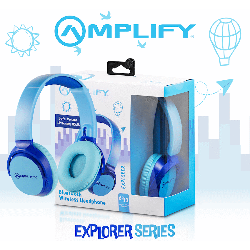 Amplify Explorer Bluetooth Wireless Headphone - Image 9