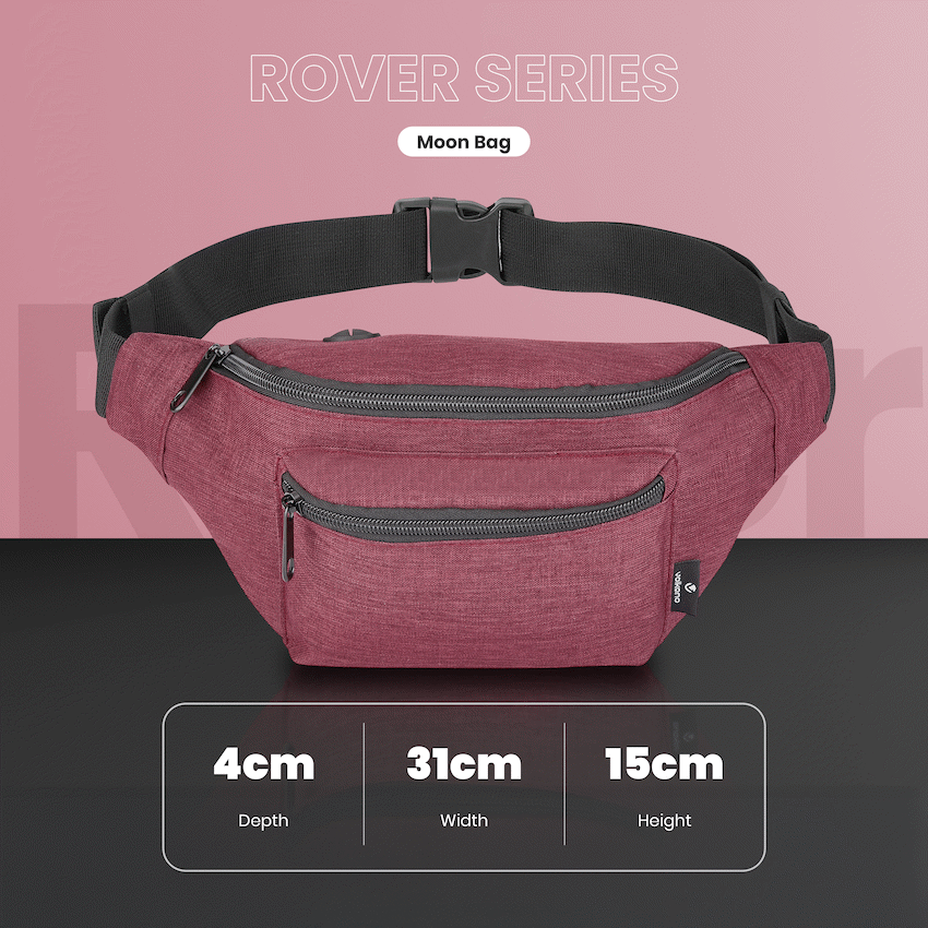 Volkano Rover Moon Bag - Red - Image 10