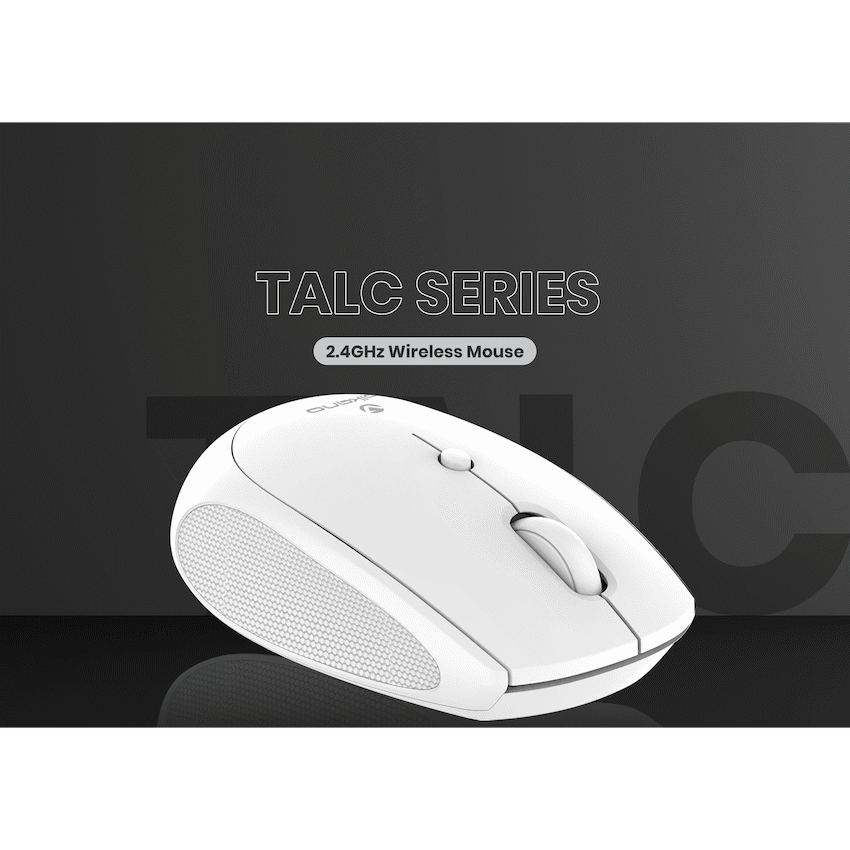 Volkano Talc Wireless Mouse - White - Image 14