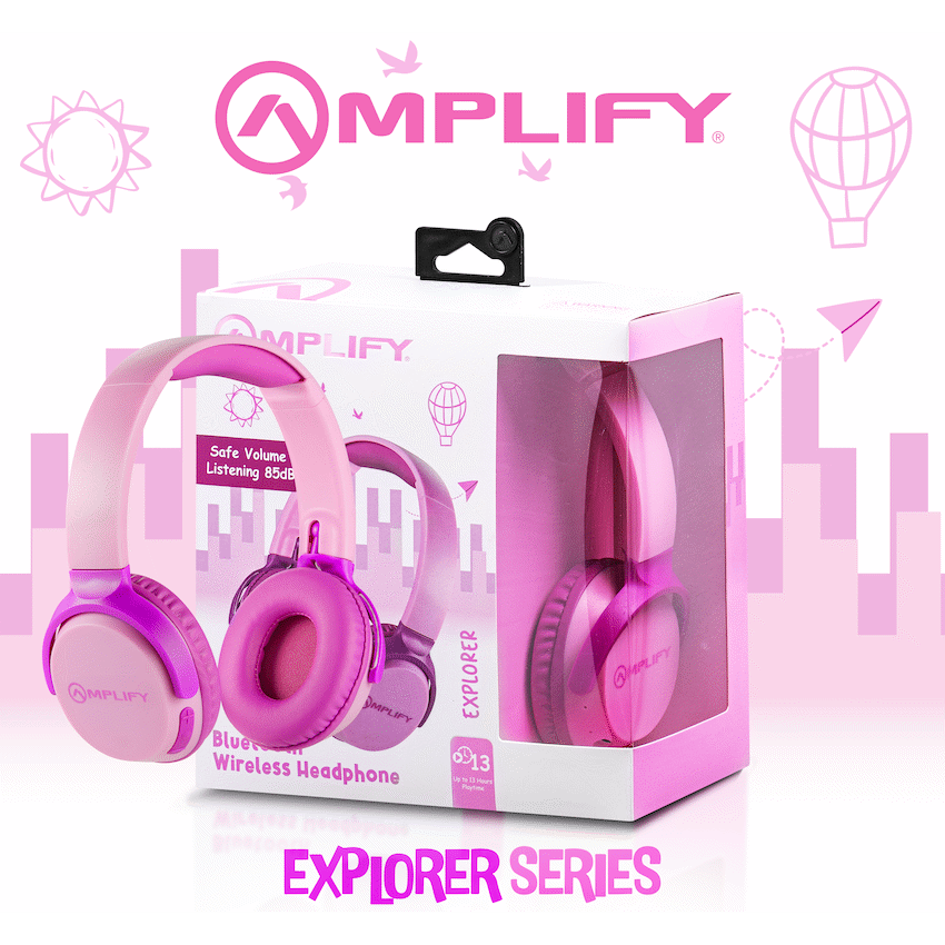 Amplify Explorer Bluetooth Wireless Headphone - Image 6