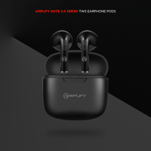 Amplify Note 3.0 Series TWS Earphones - Black