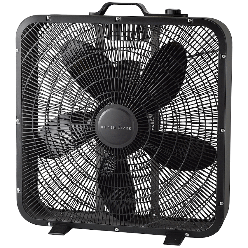 Boden Stark 50cm Box Fan - Black - Image 6