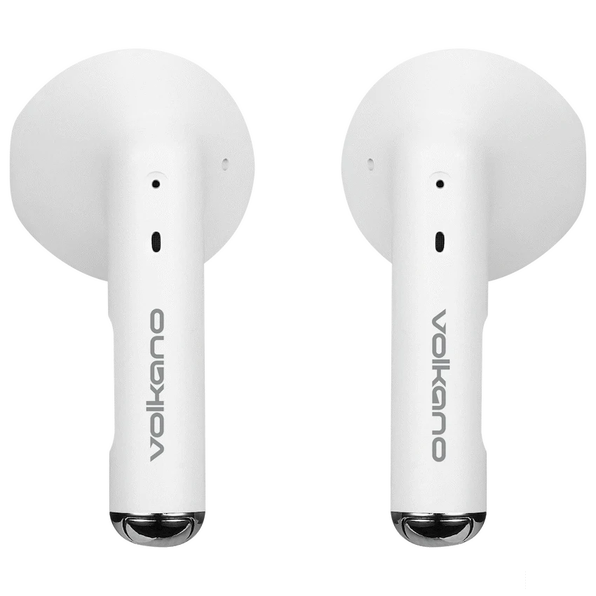Volkano Buds X3 TWS Earphones with ENC - White - Image 14