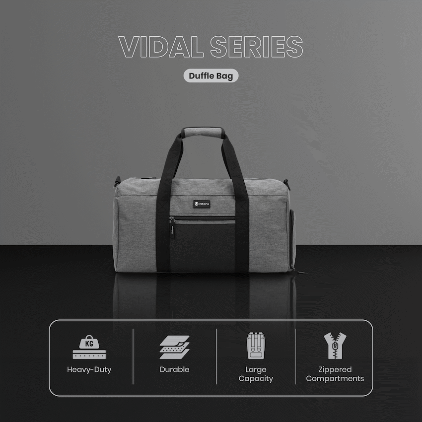 Volkano Vidal 35l Duffle - Grey - Image 17