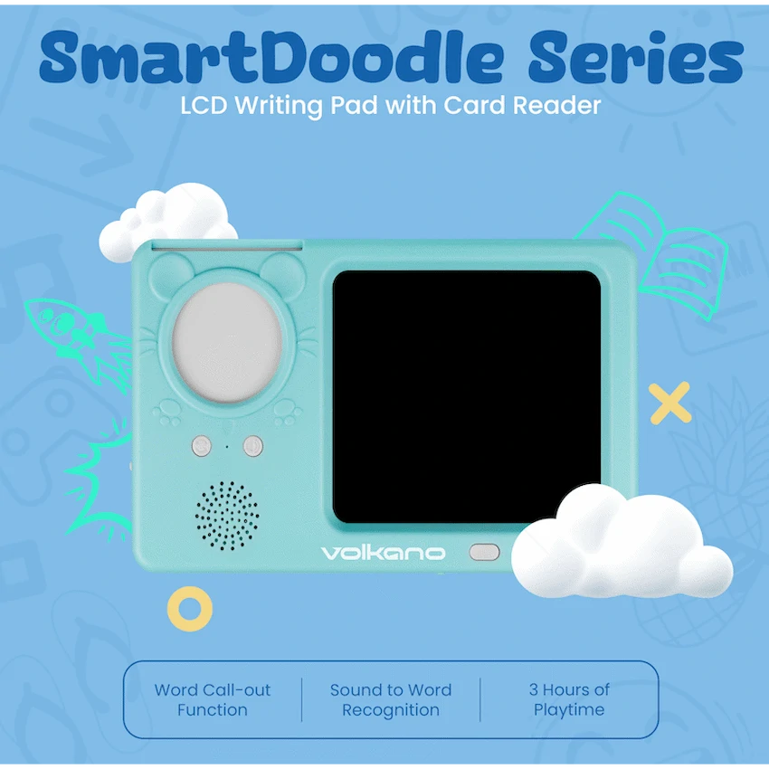 SmartDoodle Series LCD Writing Pad with Card Reader - Image 2
