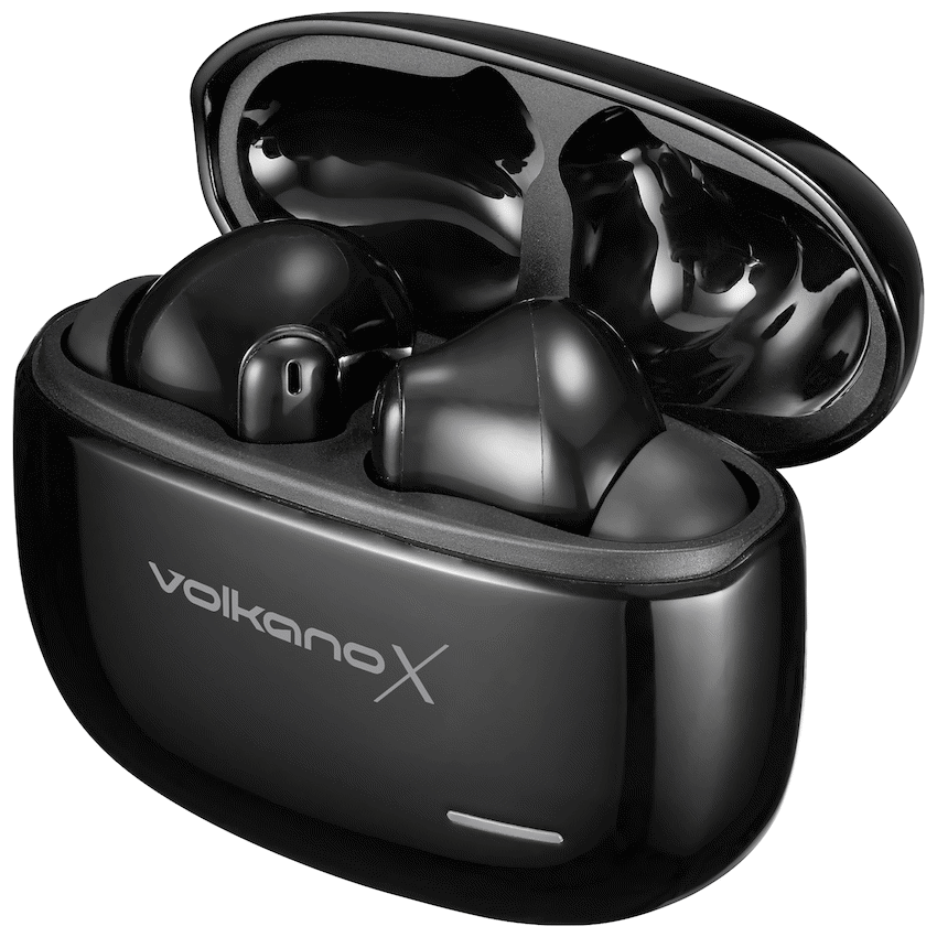 VolkanoX VXT200S Hybrid ANC TWS Earphones - Black - Image 32