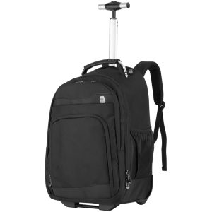Volkano Lincoln 15.6" Laptop Trolley Backpack - Black