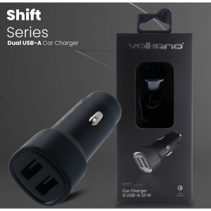 Volkano Shift Series 2 USB-A 12w Car Charger
