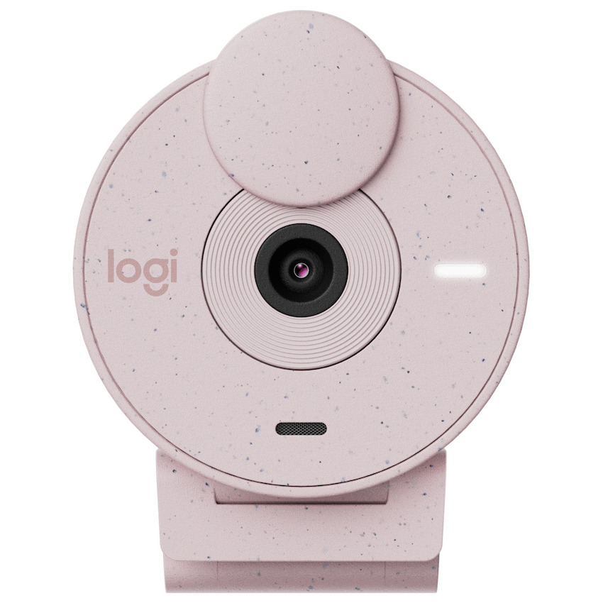 Logitech(R) Brio 300 Full HD Webcam - Rose - Image 10