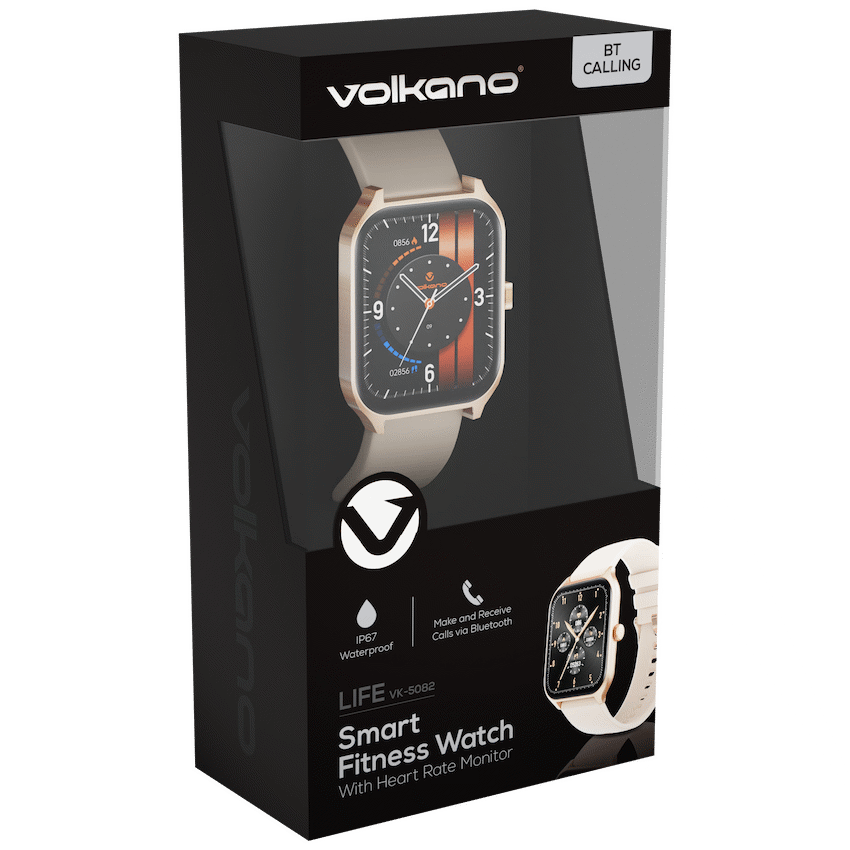 Volkano Life Series Smart Watches - Gold - Image 4