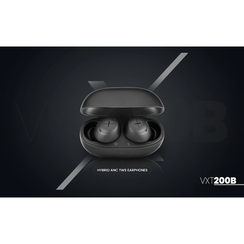 Volkano X VXT200B True Wireless Earphones with Hybrid Active Noise Cancelling - Image 4