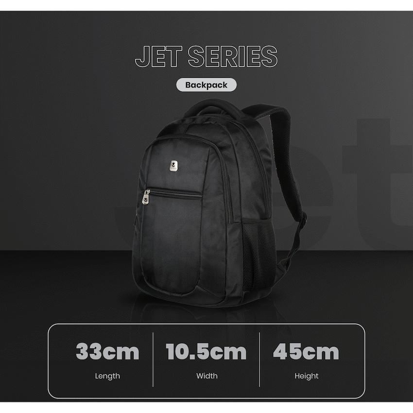 Volkano Jet Backpack 15.6" - Black - Image 15