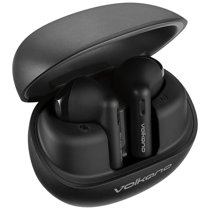 Volkano Buds X3 TWS Earphones with ENC - Black - Image 14