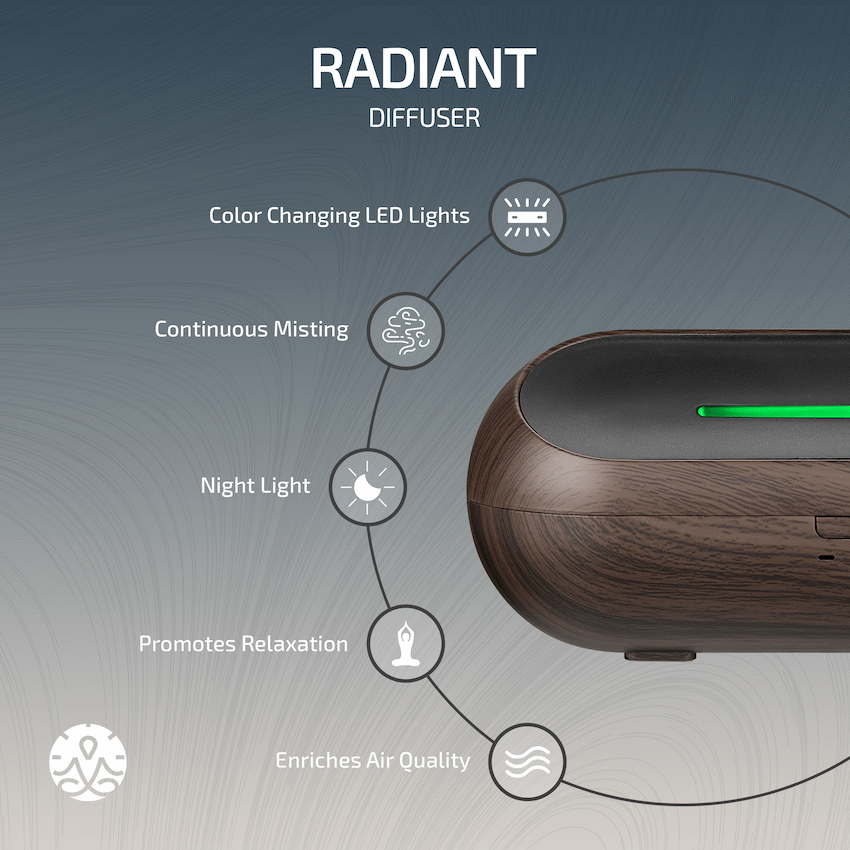 Zen Radiant Diffuser - Dark Wood - Image 16