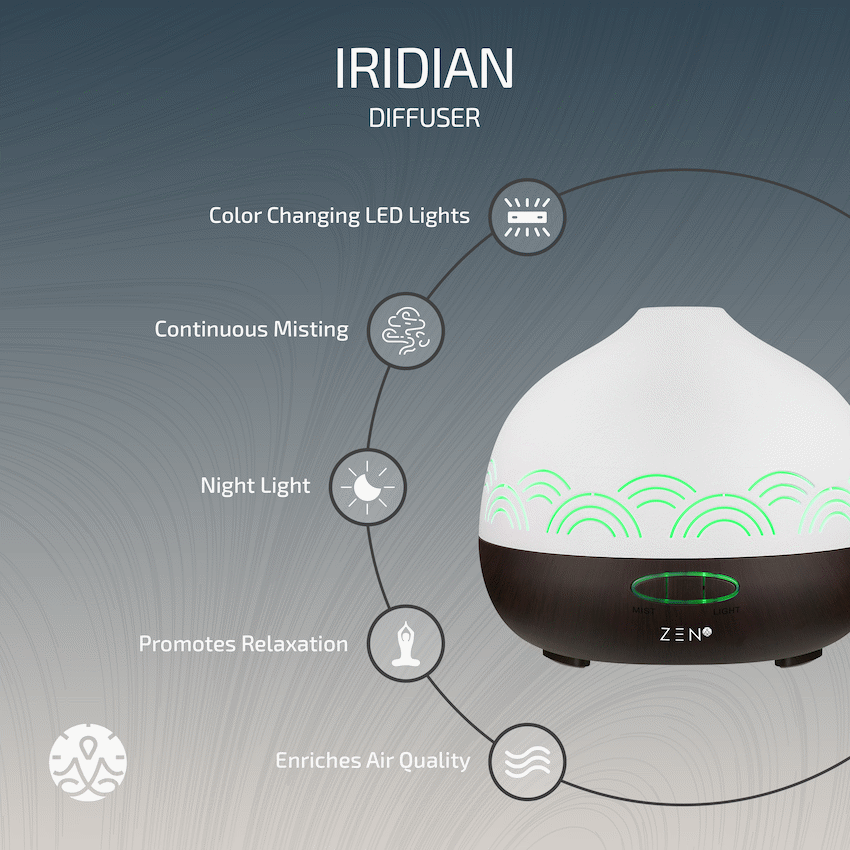 Zen Iridian Diffuser - Dark Wood - Image 14