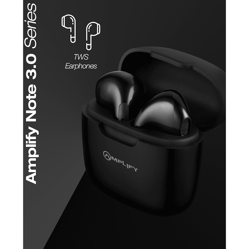 Amplify Note 3.0 Series TWS Earphone - Black - Image 12