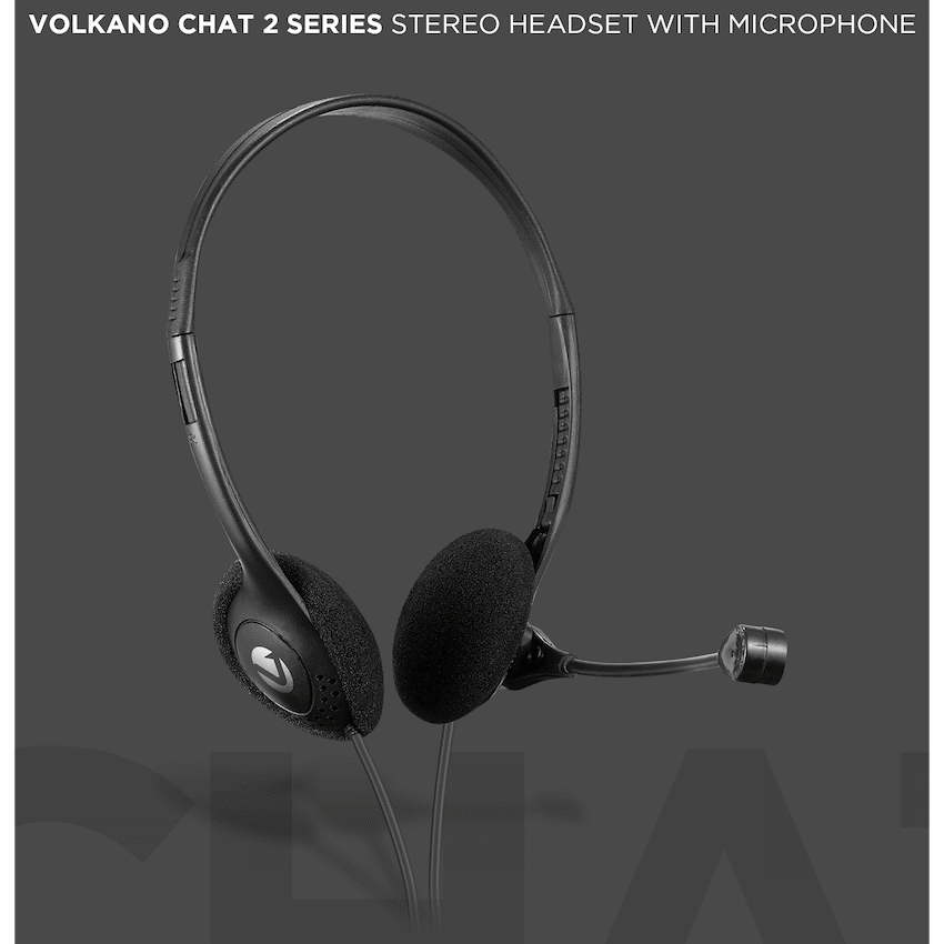 Volkano Chat 2 Stereo Headset with Boom Microphone - Image 3