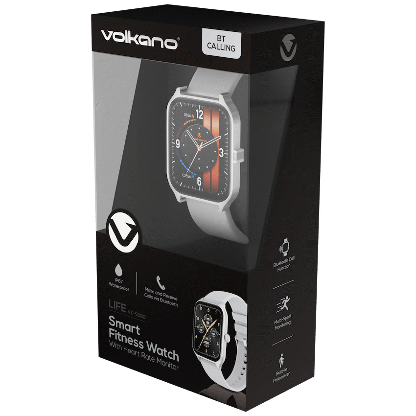 Volkano Life Series Smart Watches - Silver - Image 3