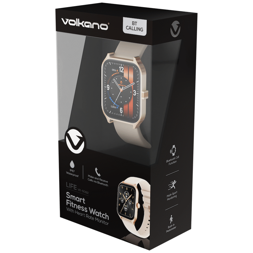 Volkano Life Series Smart Watches - Gold - Image 5