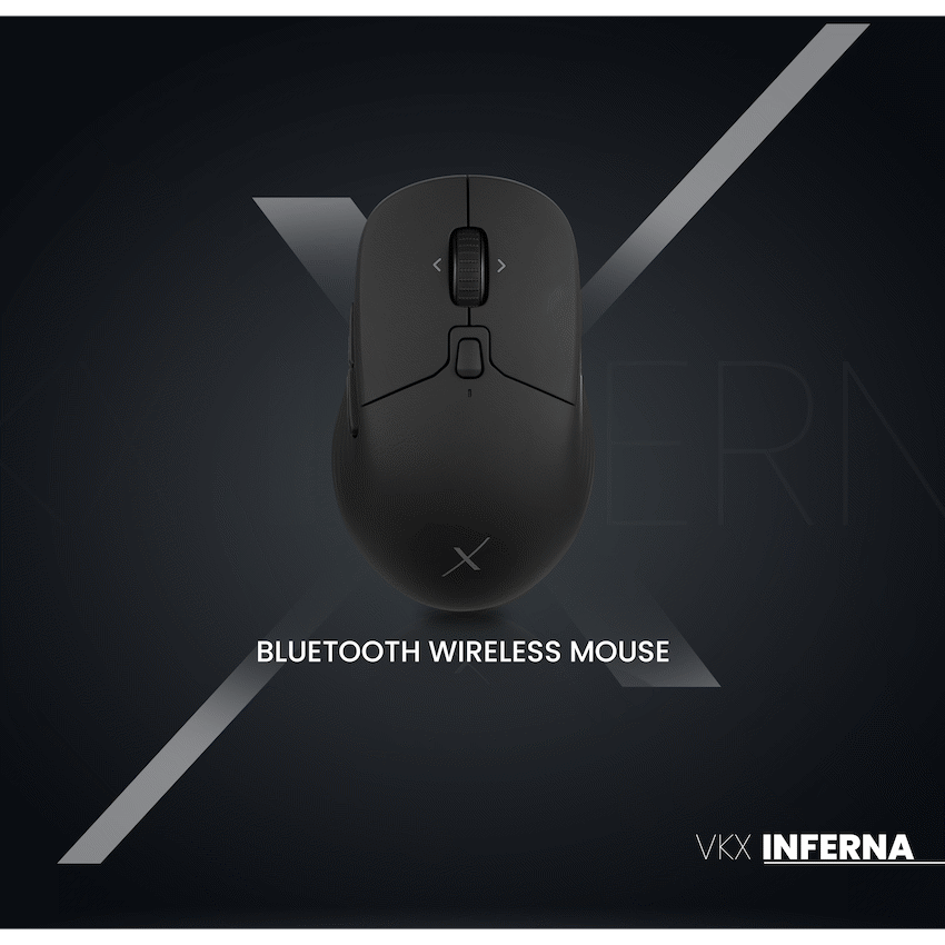 VolkanoX Inferna Bluetooth Wireless Mouse - Graphite - Image 11