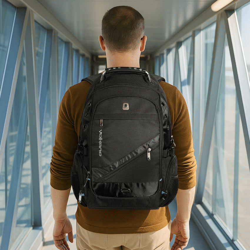 Volkano G-Unit Backpack - Black/Grey/Turquoise - Image 16