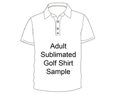 Sample - 3XL Custom Unisex Sub Golf Shirt