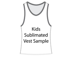Sample - 5-6 Custom Kids Sub Vest