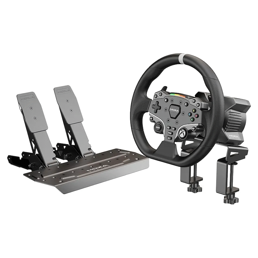 MOZA R3 Direct Drive Racing Bundle Compatible with Xbox & PC