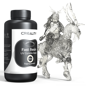 Creality Fast Resin UV Curable Resin 1kg Transparent