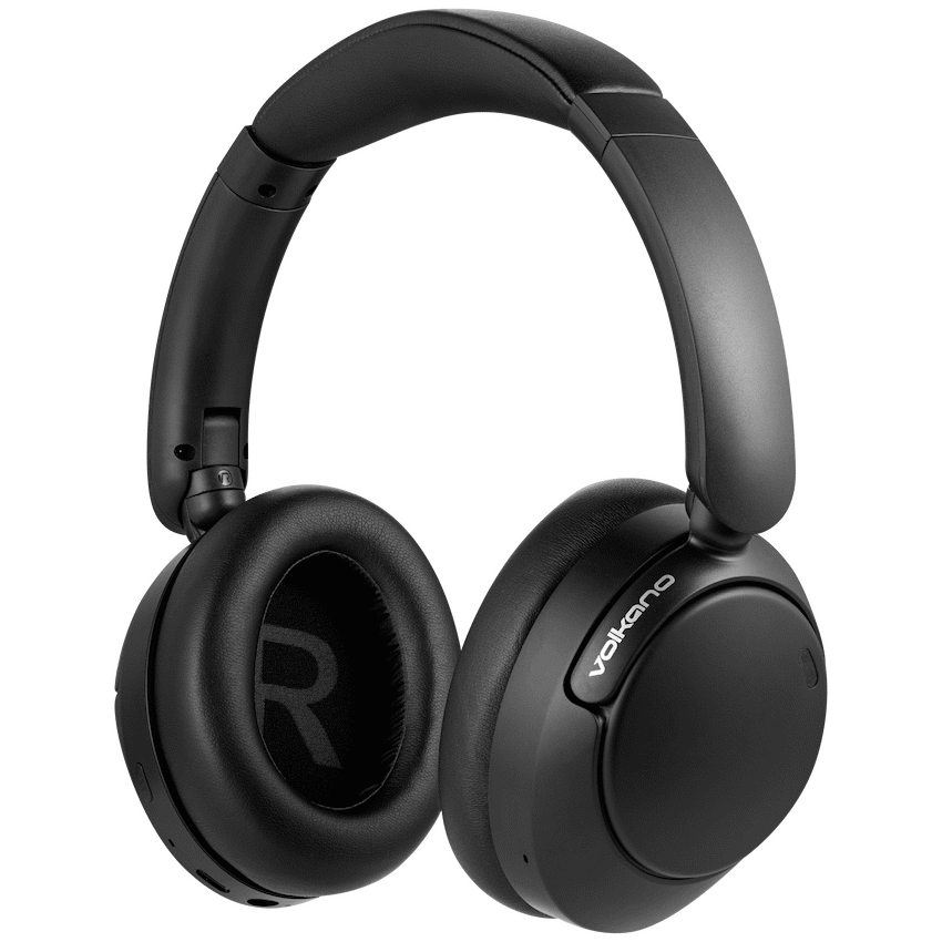 Volkano Riley Hybrid ANC Wireless Headphones - Black
