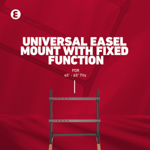 Ellies Solid series Fixed Easel TV Stand 45" - 70"