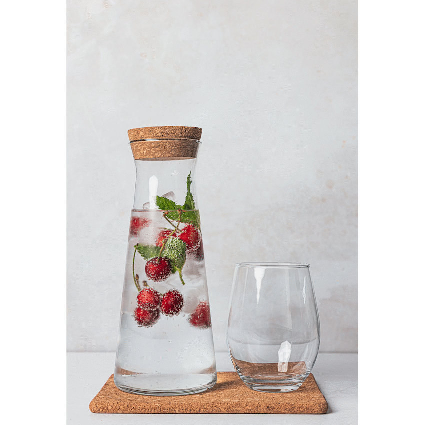 Trend Emma glass carafe 1.1lt ( Order in Qty of 6)