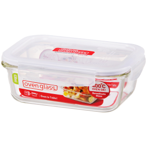LocknLock Euro Glass container rec 630ml ( Order in Qty of 6)