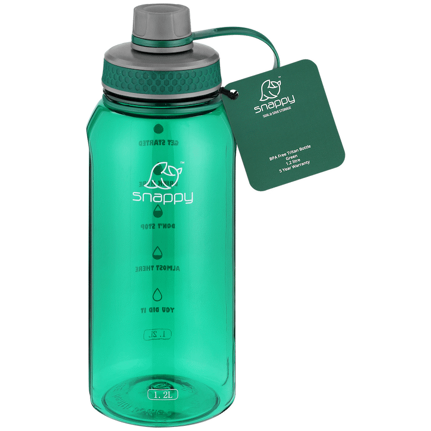 Snappy Tritan Bottle 1.2lt Green ( Order in Qty of 10)
