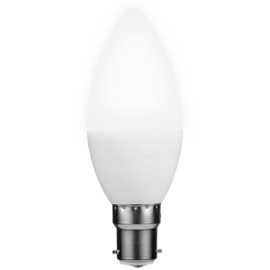 Ellies 5w C37 Residential Candle Stick Bulb B22 CW